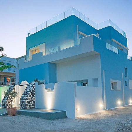 Blue Dream - Santorini Apartment Kamari  Bagian luar foto