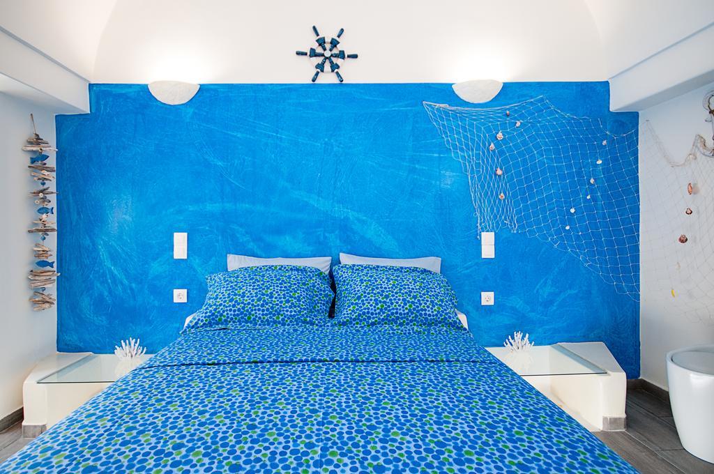 Blue Dream - Santorini Apartment Kamari  Bagian luar foto
